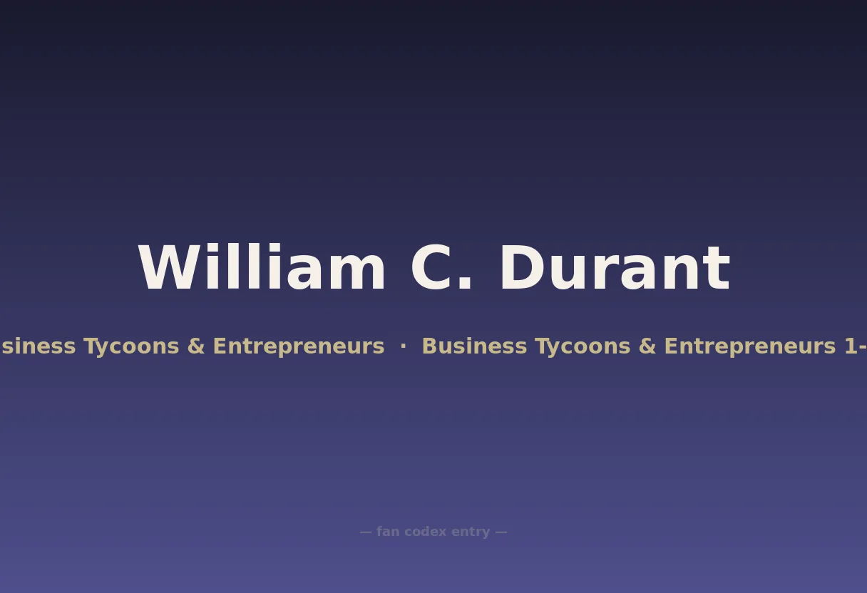 William C. Durant