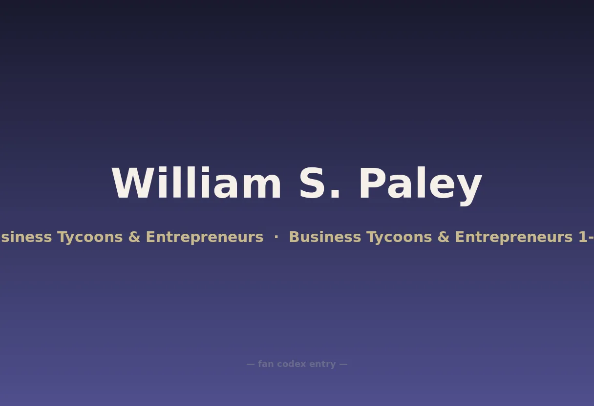 William S. Paley